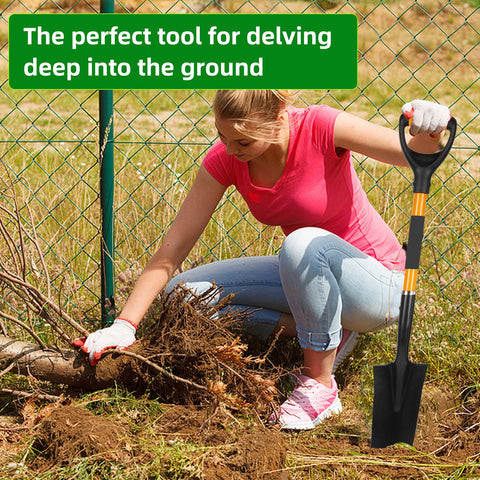Wangyanhao Shovel offers lightweight design for easy handling in the garden.