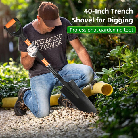Wangyanhao Spade Shovel features rust-resistant coating for damp soil use.