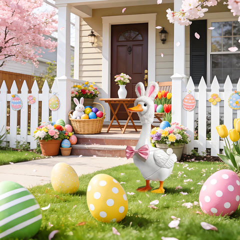 Wanocean 3D Rabbit Ears hat detail brightens Easter décor