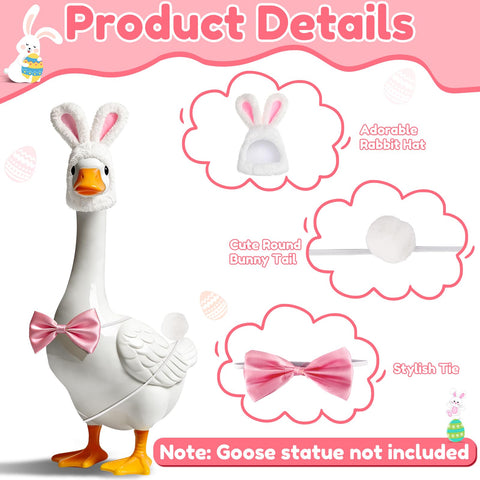Wanocean Goose Tail Ball adds playful detail to yard goose display