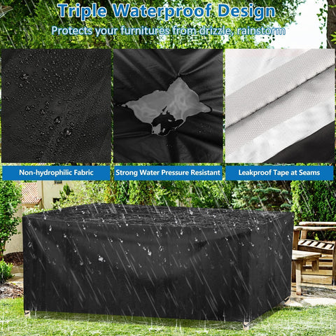 Wanocean windproof cord secures the cover against gusts