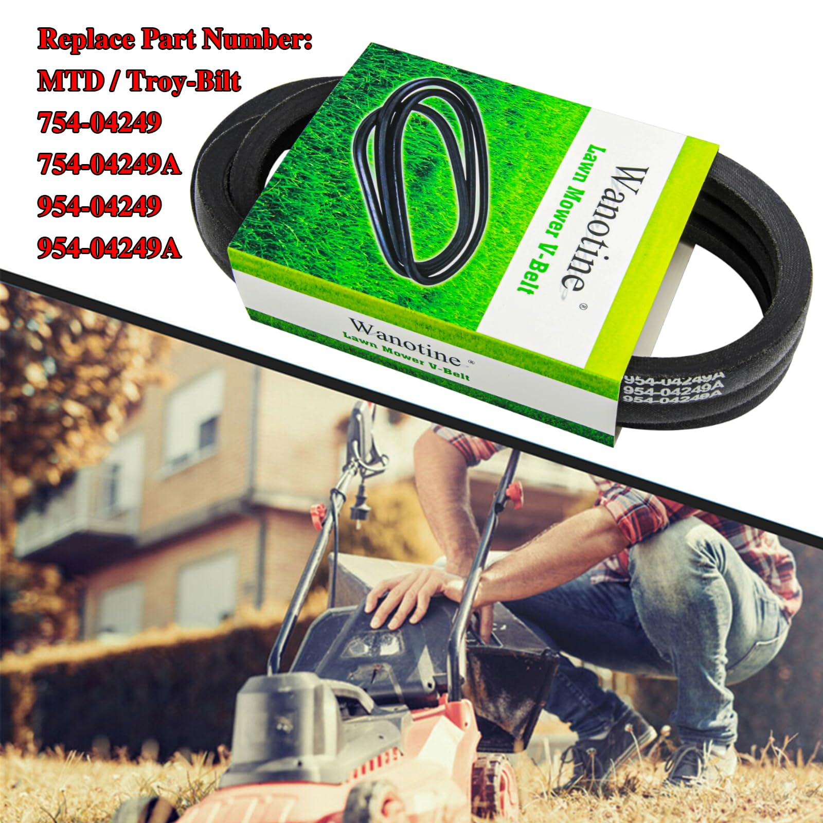 Durable 5/8 inch width and 71 inch length for standard decks.