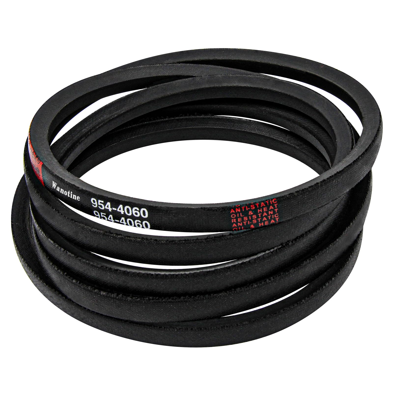 Wanotine 954-04060C deck belt closeup showing durable construction
