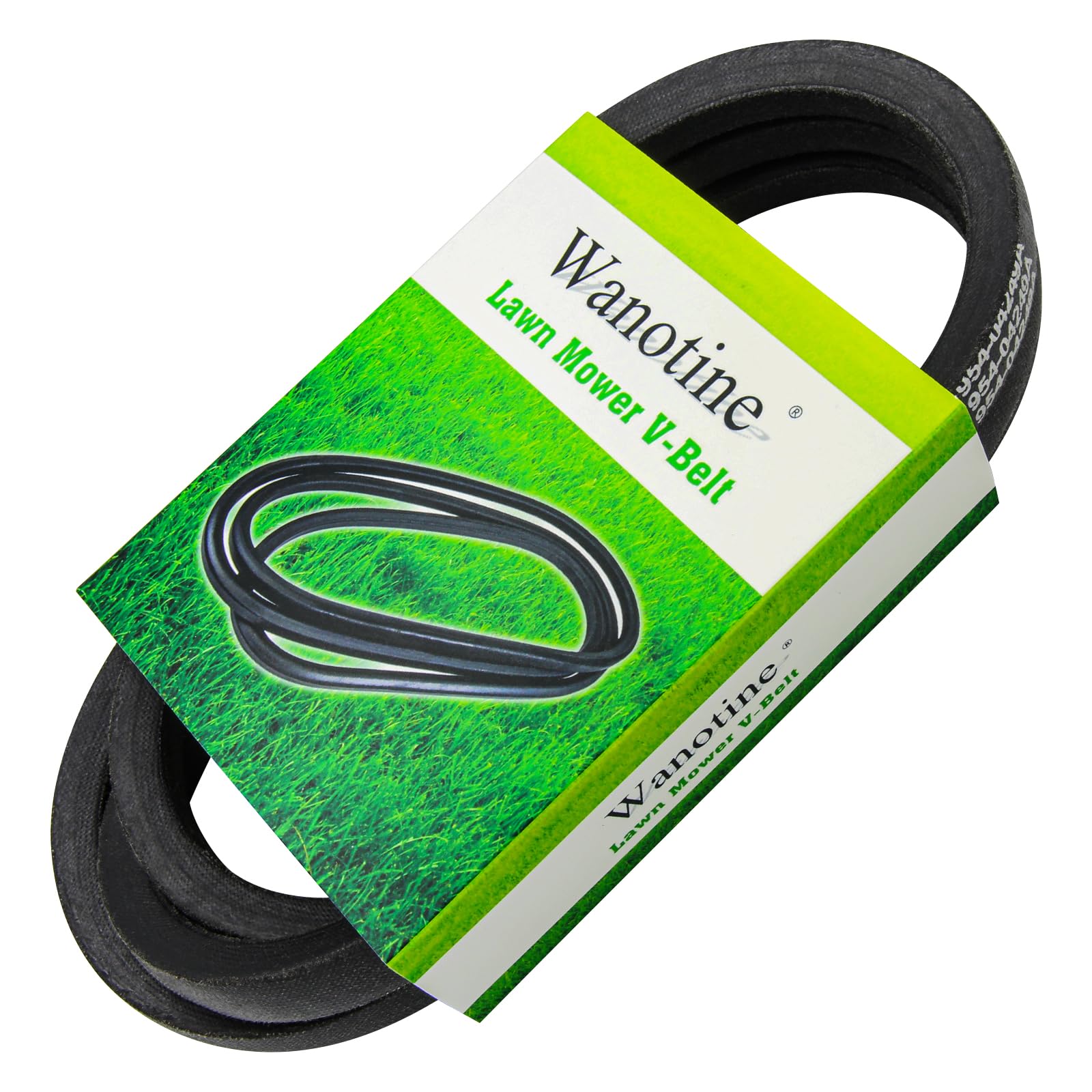 Wanotine 954-04249A lower drive belt for lawn tractors, precise fit and durability.