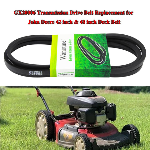 GX20006 replacement for UC30568 on John Deere tractors, reliable belt option