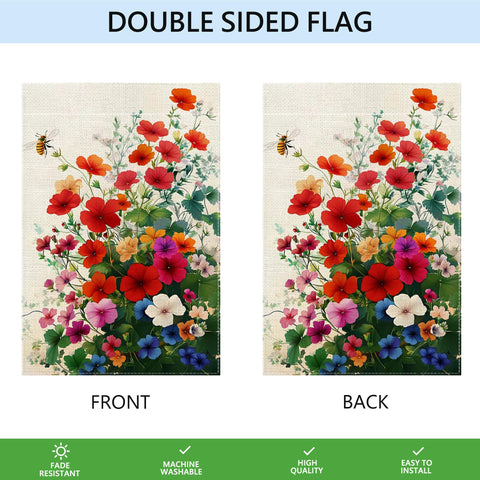 Wanpluml gift-ready garden flag for home decor lovers