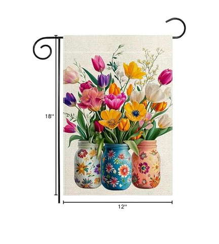 Wanpluml gift-ready flag for gardeners and home celebrations.