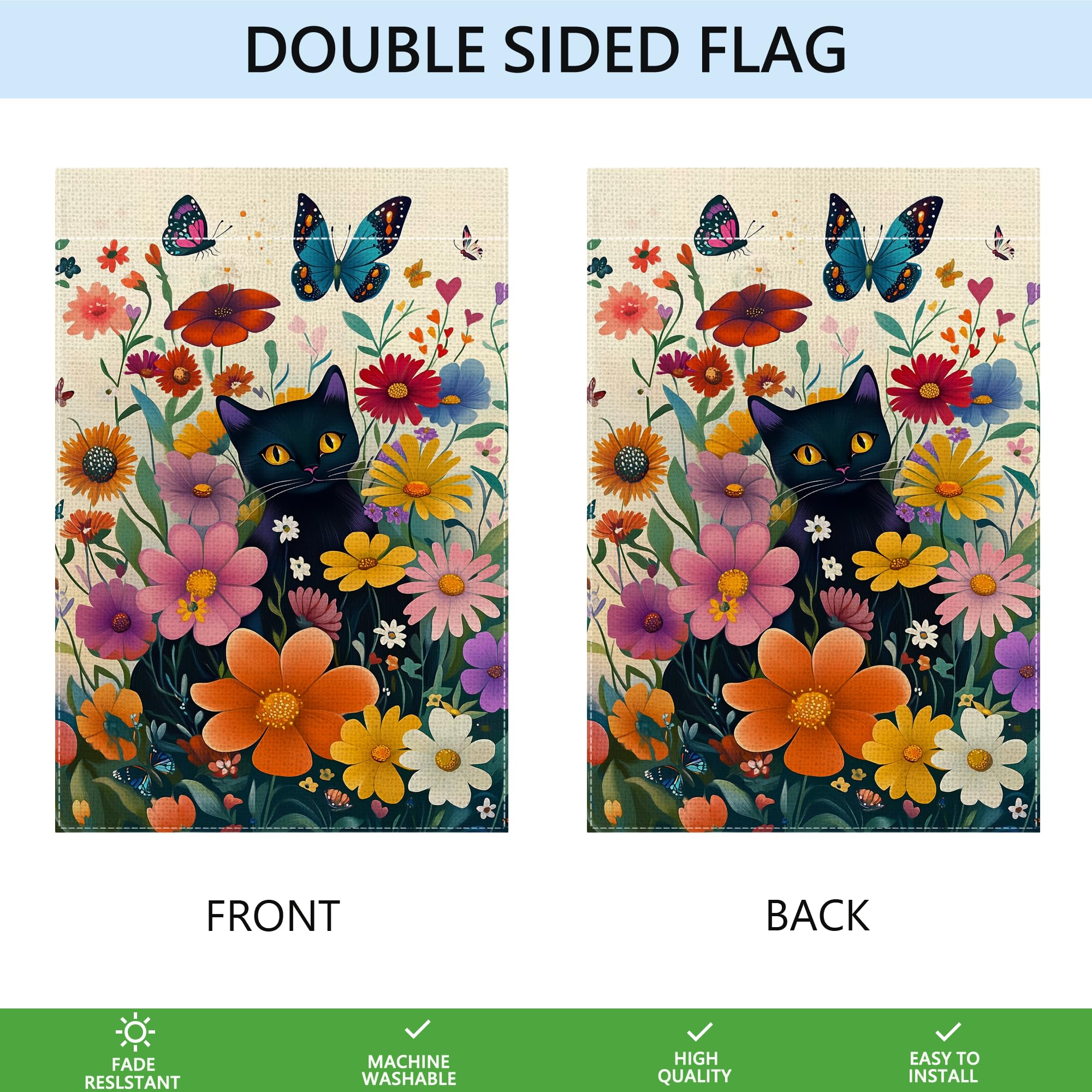 Wanpluml vibrant garden flag makes a thoughtful gift for home and garden lovers.