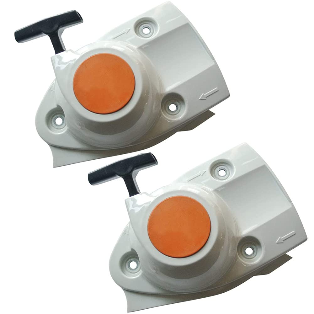 WanQin recoil starter front view for TS410/TS420, enabling quick, reliable machine starts.