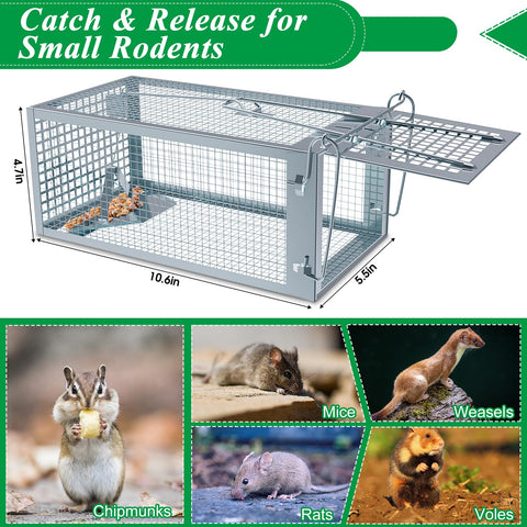 Wanqueen reusable cage design allows release and reuse