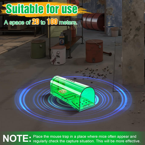Wanqueen indoor-outdoor use trap highlights versatile, reusable design for various spaces.
