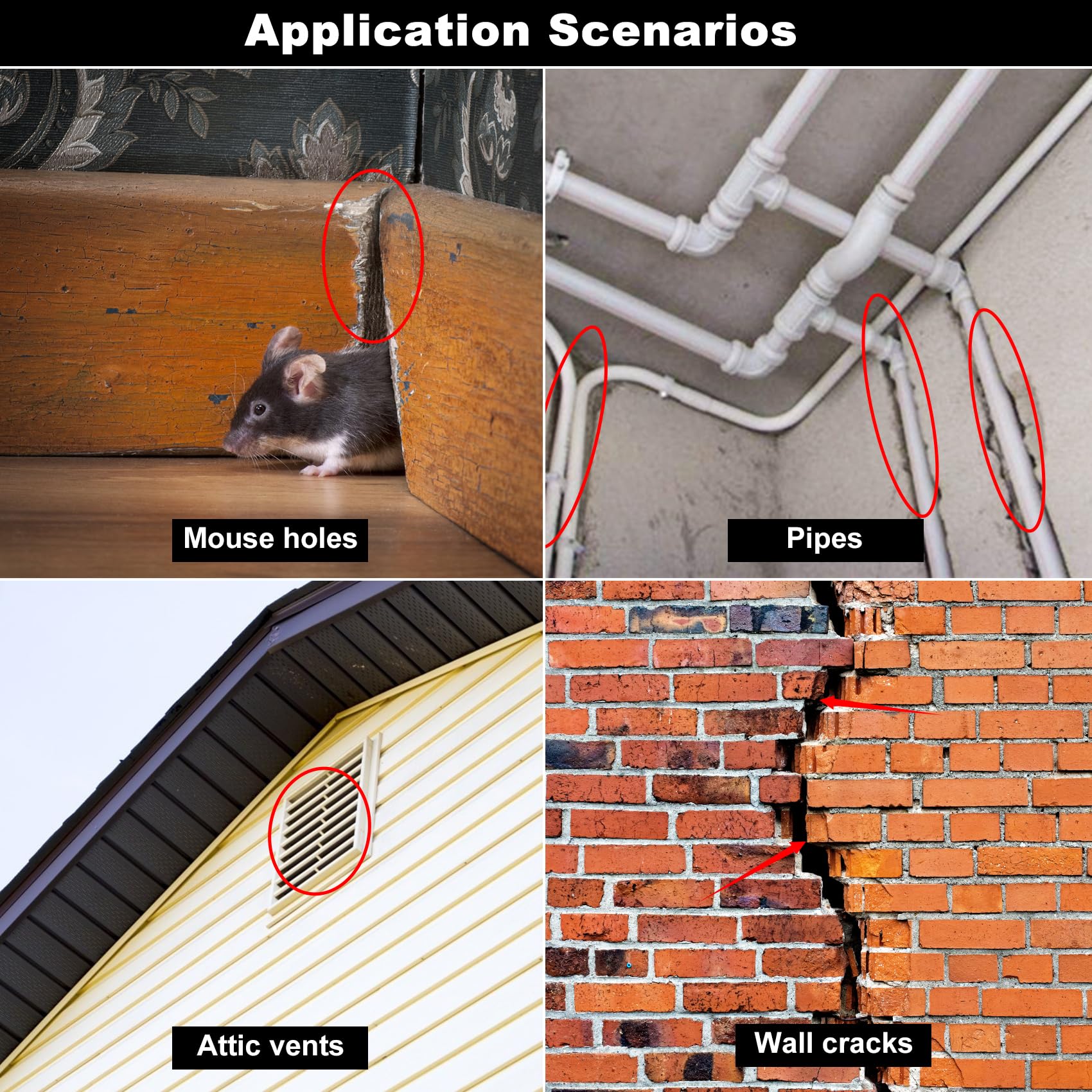 Wanqueen installation setup demonstrates easy DIY kit for sealing gaps.