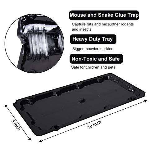 Wanqueen long-lasting glue traps maintain stickiness for weeks.