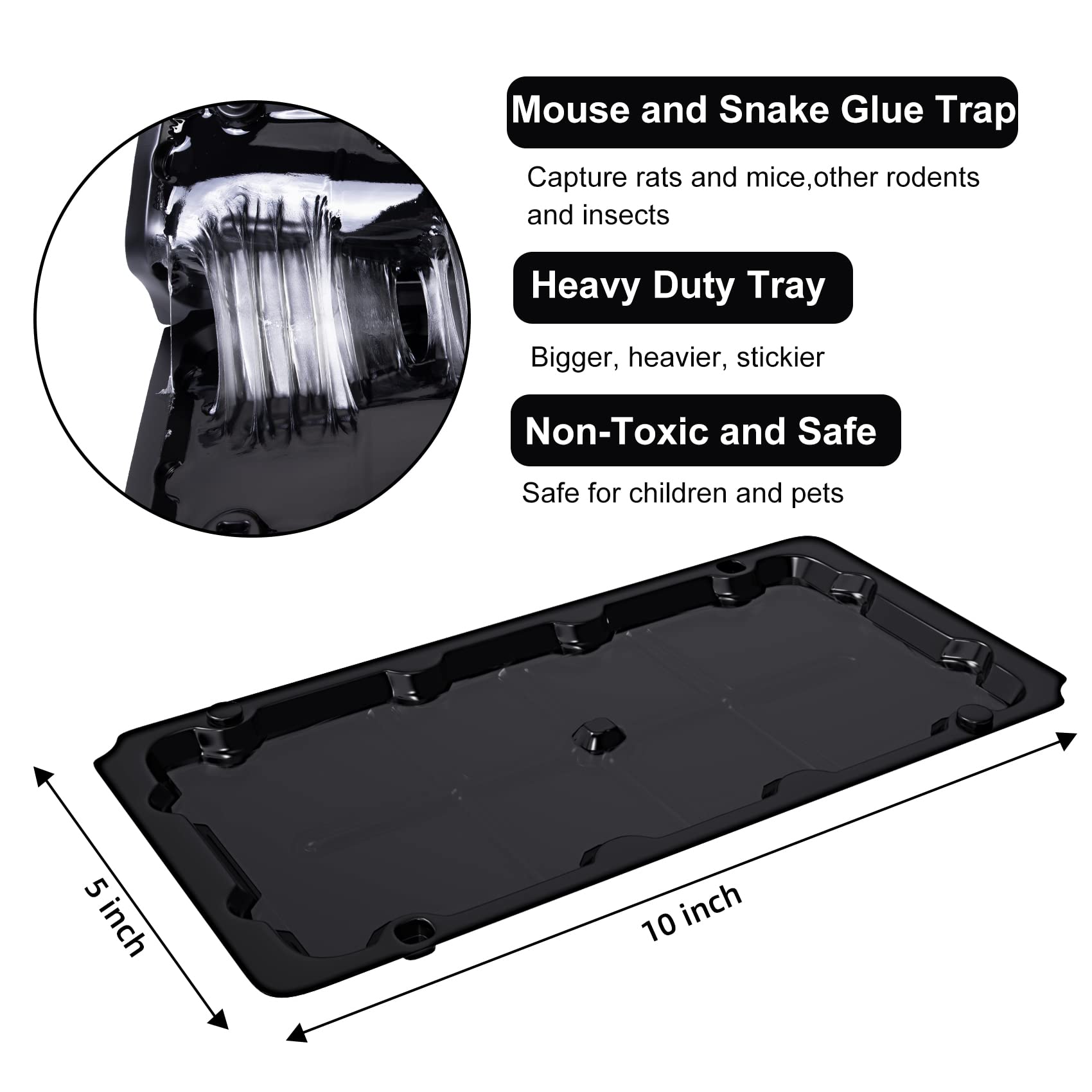 Wanqueen prebaited sticky trap ready for immediate indoor use.