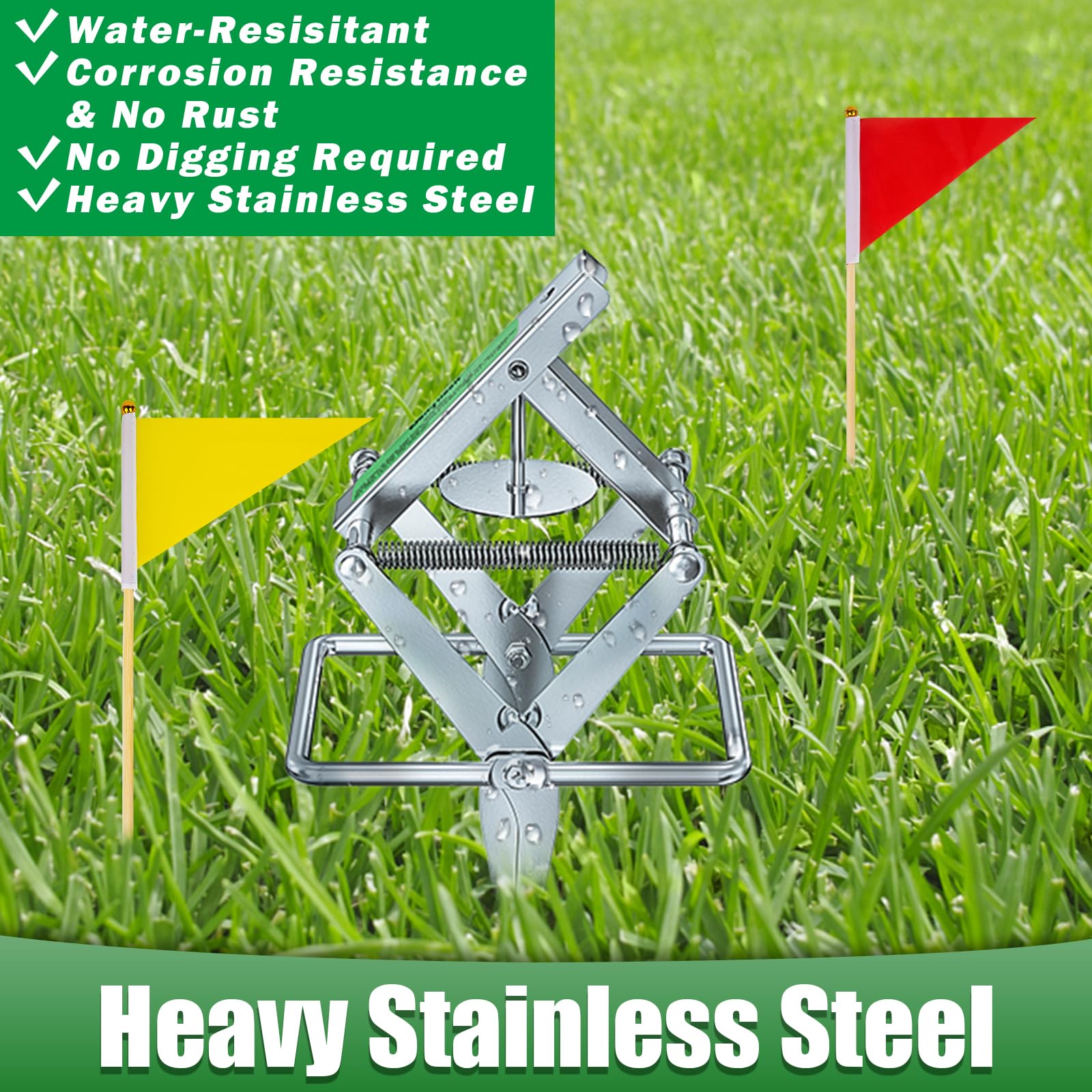 Wanqueen reusable mole trap; humane design for repeated use.