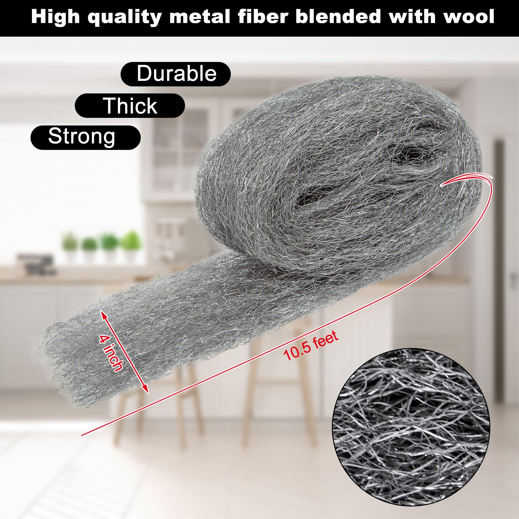 Wanqueen steel wool mice control scissors shown for precise material cutting.