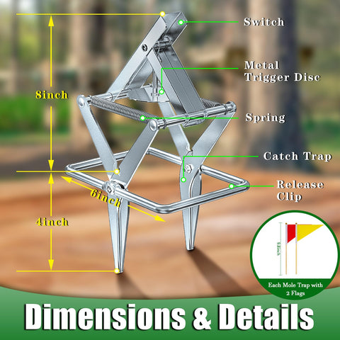 Wanqueen versatile traps for organic farms and nurseries.
