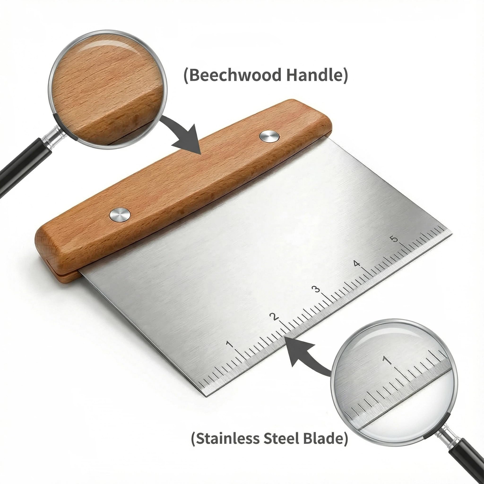 WANRHDZS pastry dough cutting tool ready for cookies and pies