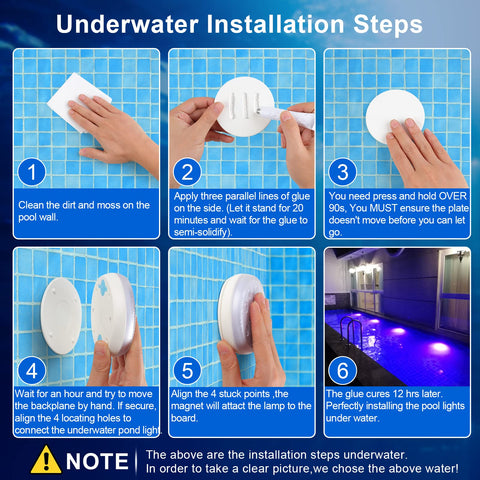 WANTERONG versatile-light for bathrooms and fountains enhances ambient mood.