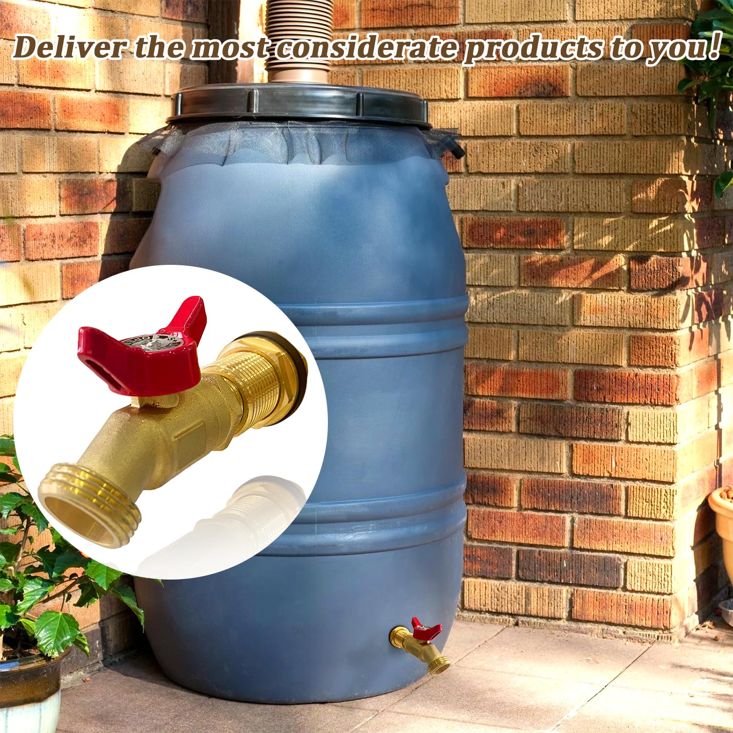 Wantmatch double-washer-system provides extra leak protection in barrel connections.