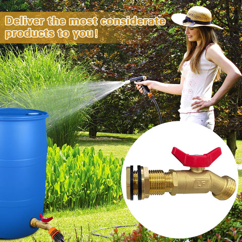 Wantmatch garden-hose-connection-3-4in shows compatible 3/4 inch hoses.