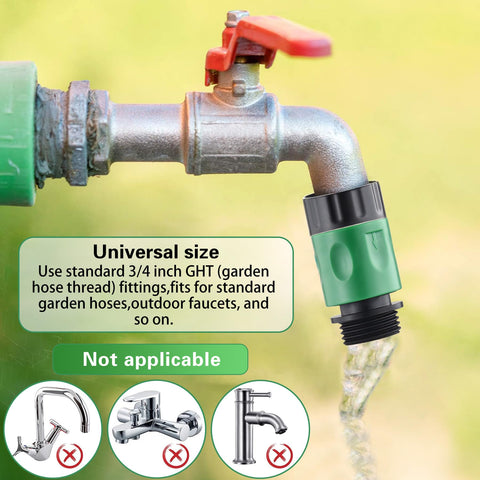Wantmatch male and female connectors shown for quick hose end swaps.
