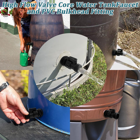 Wantmatch rainwater bucket installation demonstrates versatile water storage setup