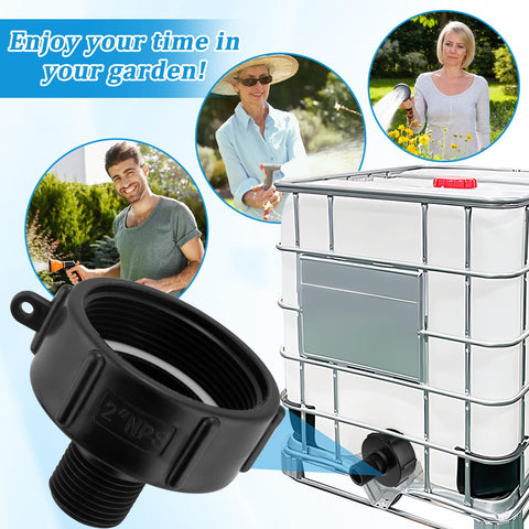 Wantmatch rubber gasket provides leak prevention during hose connections.
