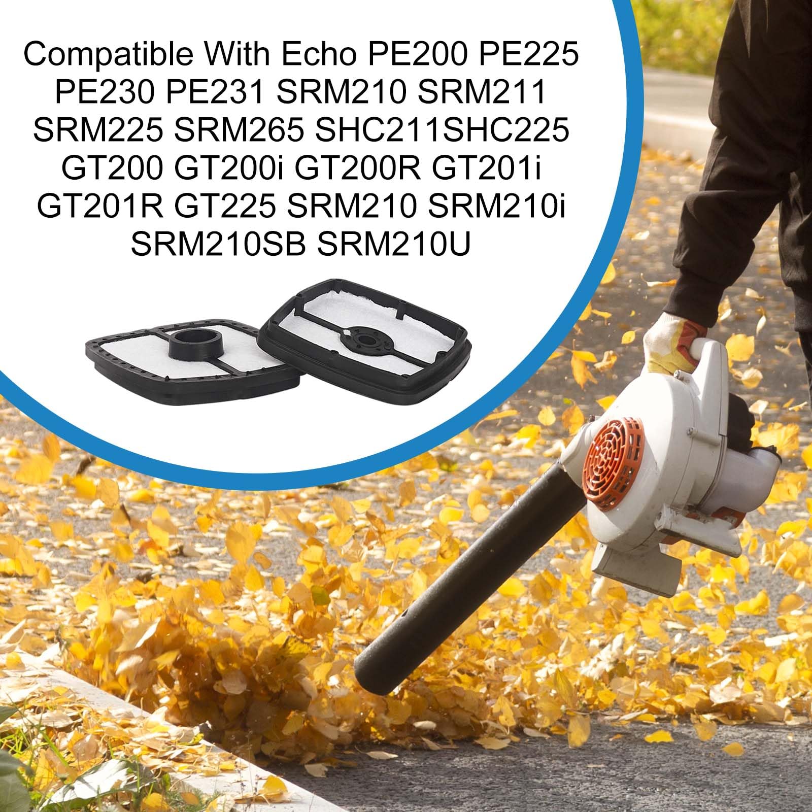 WAO ZONE Echo PAS-series compatibility air filter for versatile use