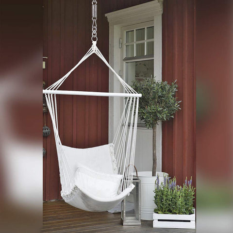 WAREMAID Outdoor Hammock Setup on patio for versatile use