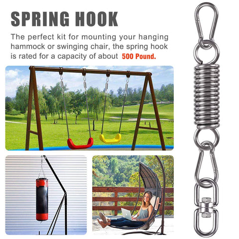 WAREMAID Stainless Steel Snap Hooks securing the chair reliably