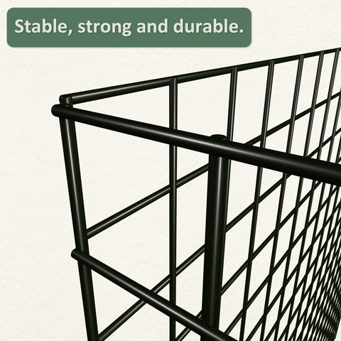 Warmfarm lightweight, durable cages fold flat for easy storage.