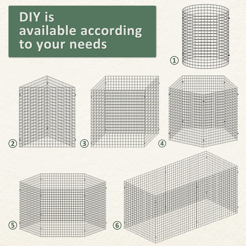 Warmfarm garden cloche assembly illustrates versatile layouts to shield multiple plants.