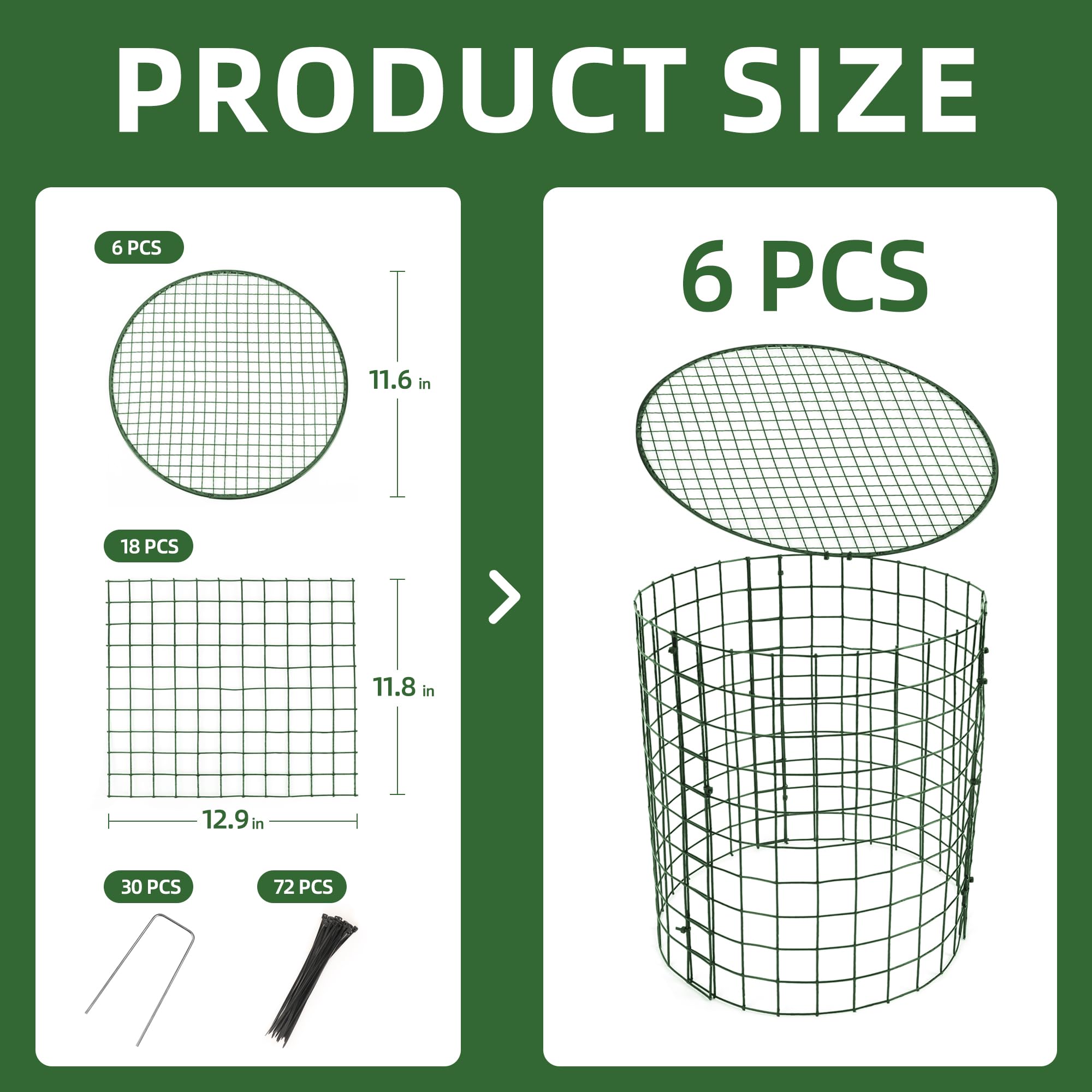WarmFarm round plant cloches offer versatile enclosure for small plants and easy reconfiguration