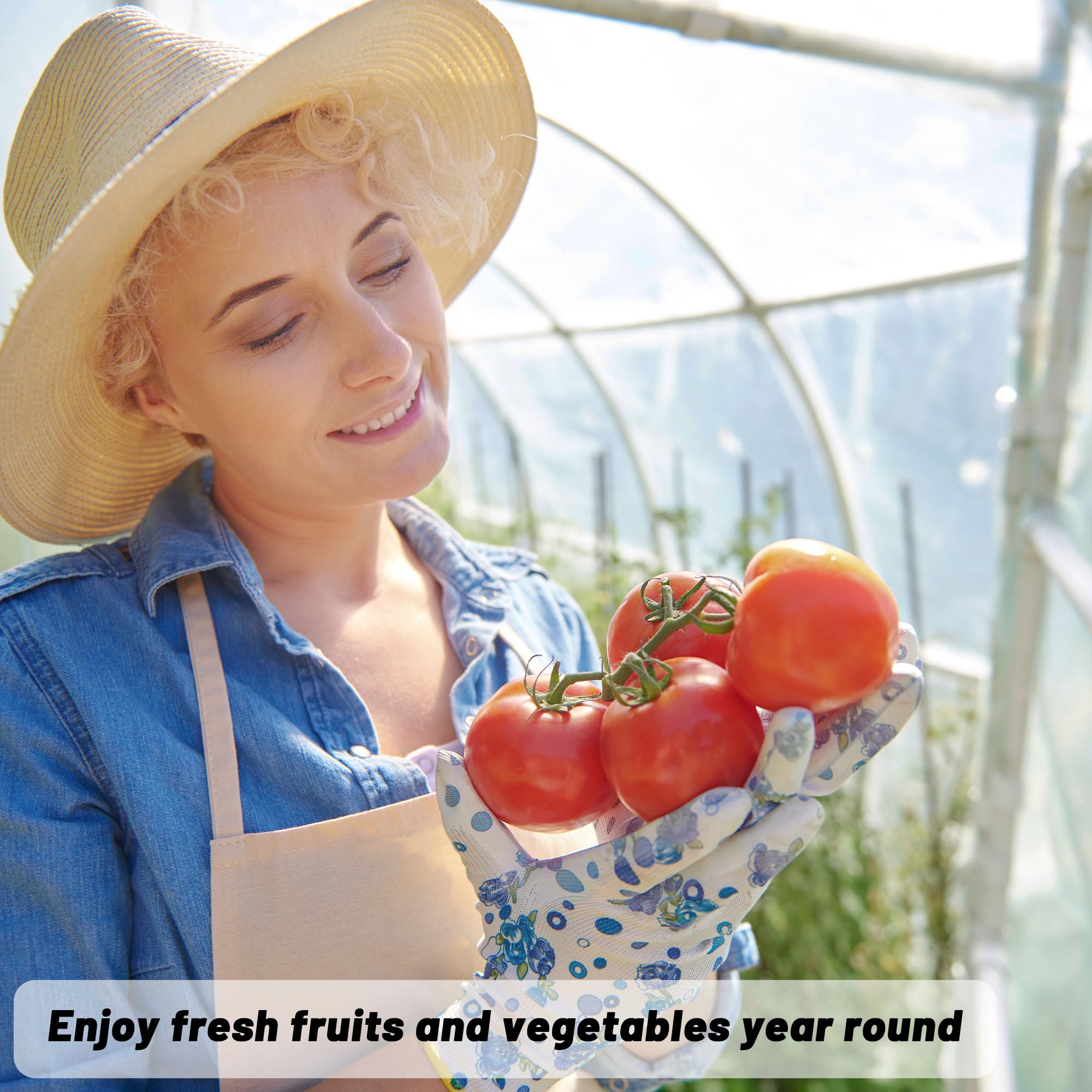 Warmfarm versatile cover for tunnels, mini greenhouses, and gardens.