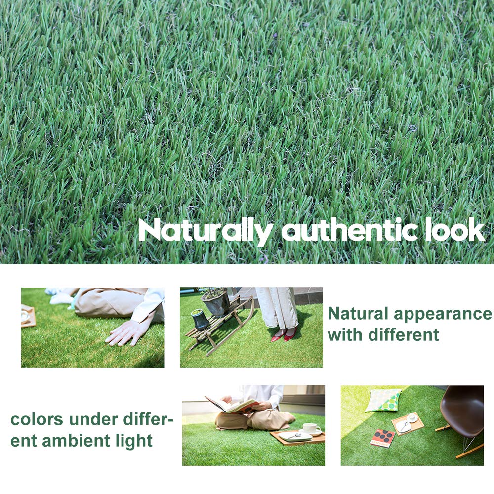 WarmShe artificial grass on a deck and balcony for versatile spaces.