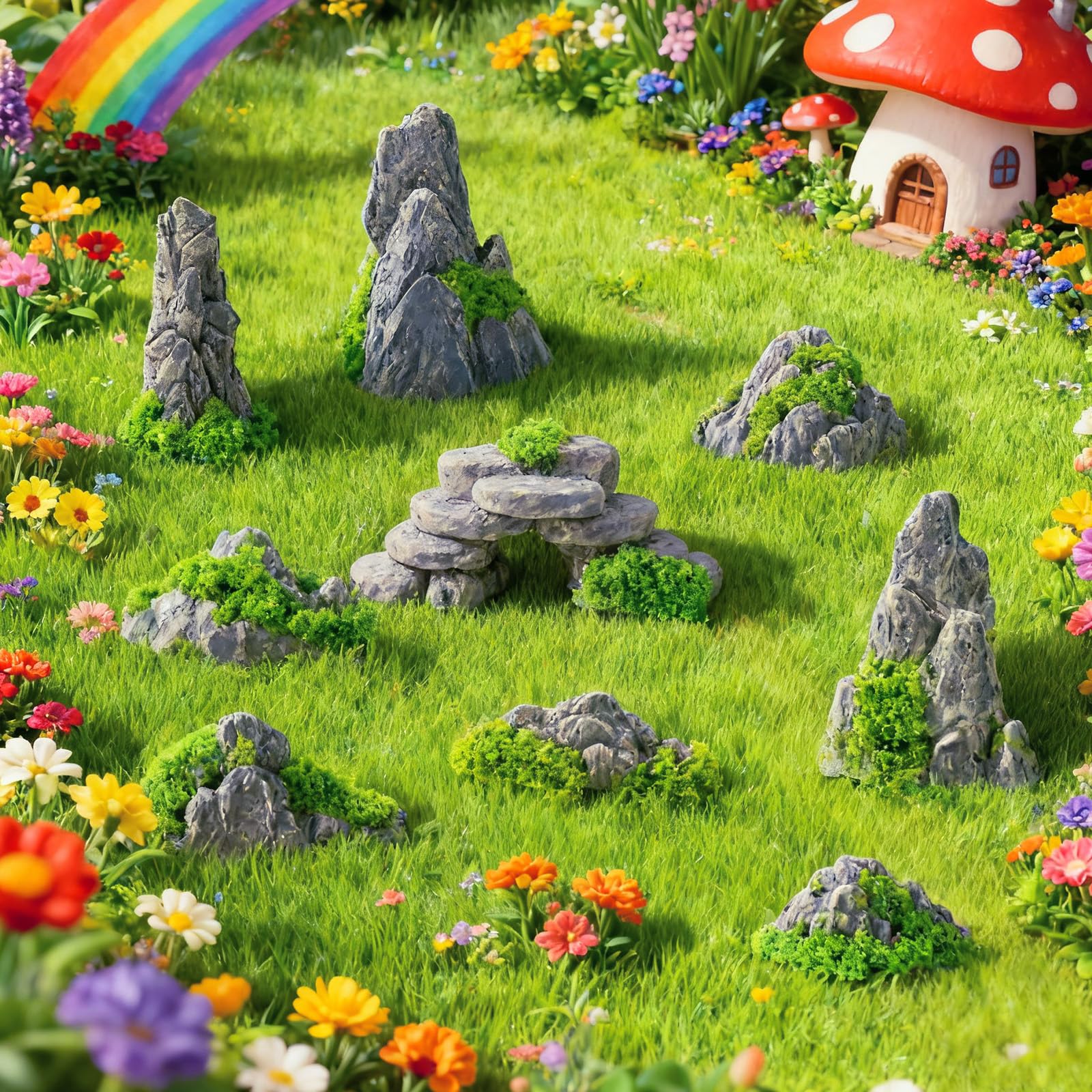 Warmtree aquarium-ready rocks enhance underwater micro scenes