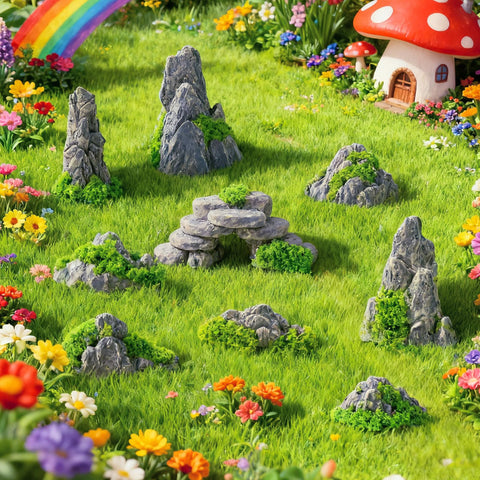 Warmtree aquarium-ready rocks enhance underwater micro scenes