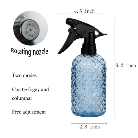 Wartter adjustable nozzle closeup showing mist and jet options for versatile spraying.