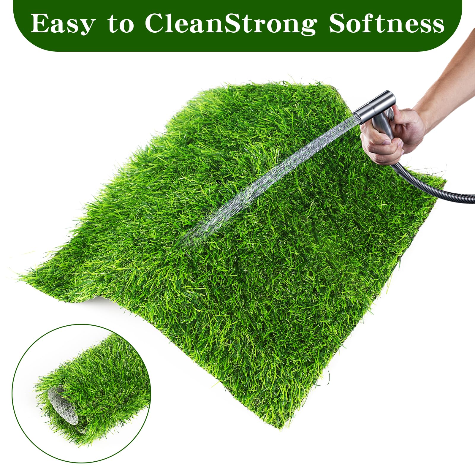 Chicken Nesting Pads 12x12 inch, washable and reusable for tidy nesting boxes.
