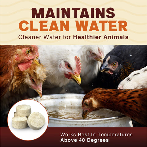 Waste Tank Formula Stock Tank Clarifier works best above 40 °F