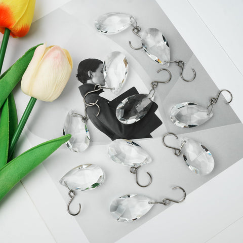 WASTROYAL crystal suncatcher prisms for chandelier or window décor with light-reflection