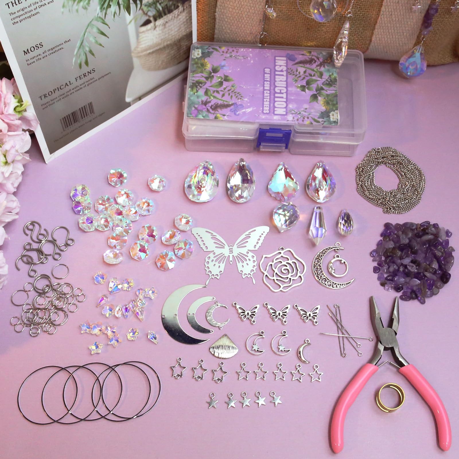 WASTROYAL multifunctional suncatcher kit for versatile display ideas.