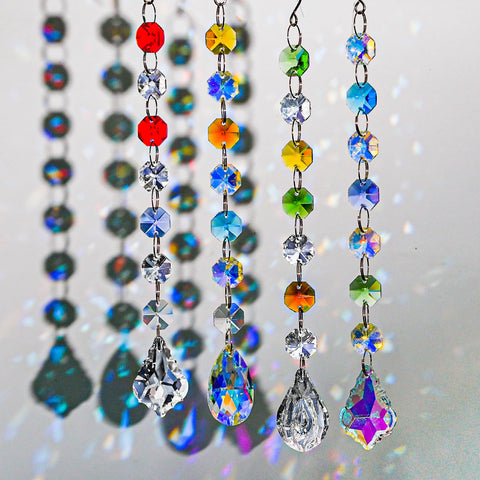 WASTROYAL silver rings and small hooks for easy hanging