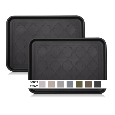 Wataniya Pet boot tray entryway keeps floors dry by catching mud.