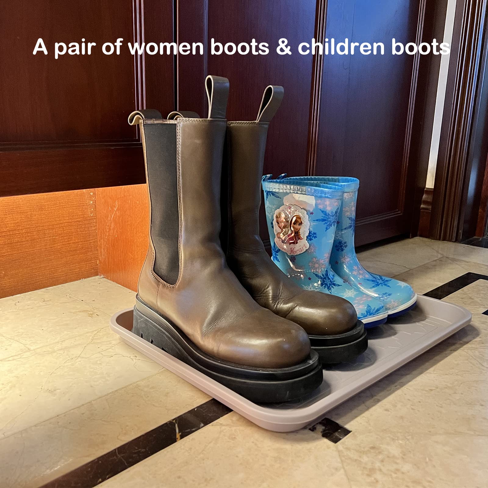 Wataniya Pet boot tray non-slip bottom prevents sliding on floors