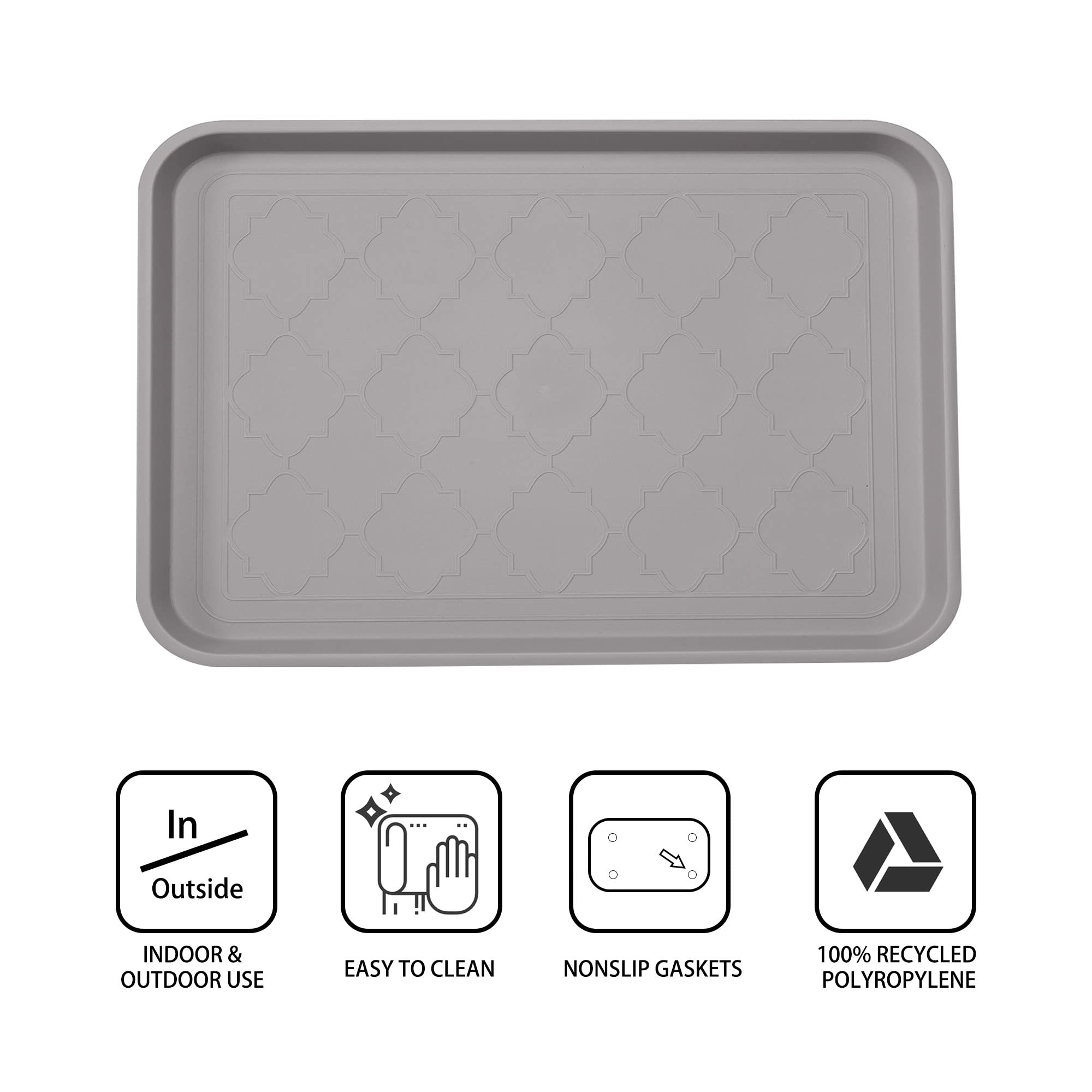 Wataniya Pet boot tray raised edge design contains splashes and mud