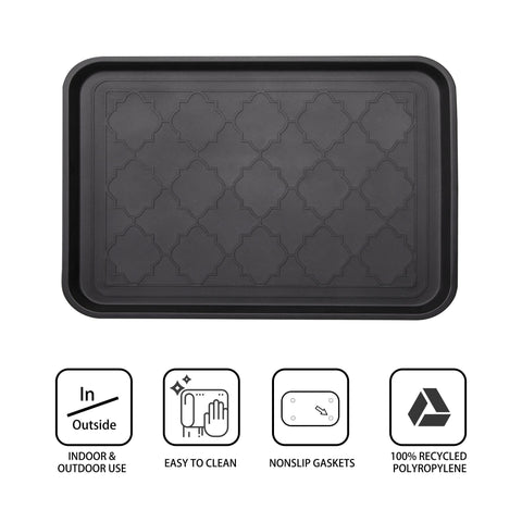 Wataniya Pet multi-purpose tray adapts to cars, gardens, and pet messes.