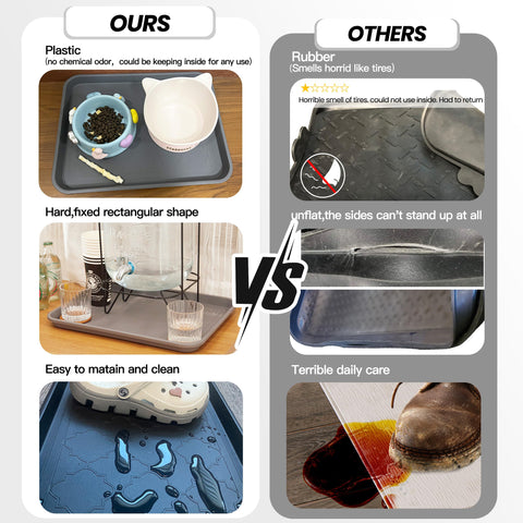 Wataniya Pet non-slip bottom prevents sliding on smooth floors.