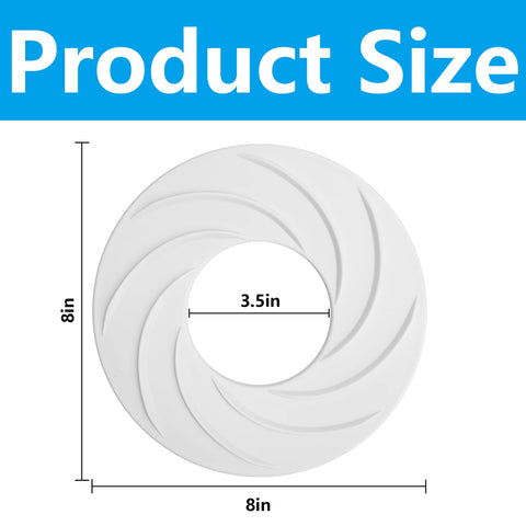 Watayo 8-inch skimmer basket with vortex design for better surface debris control